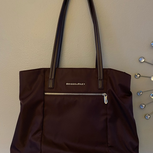 Briggs & Riley | Rhapsody Women's Burgundy / Plum Tote Bag - Picture 2 of 15